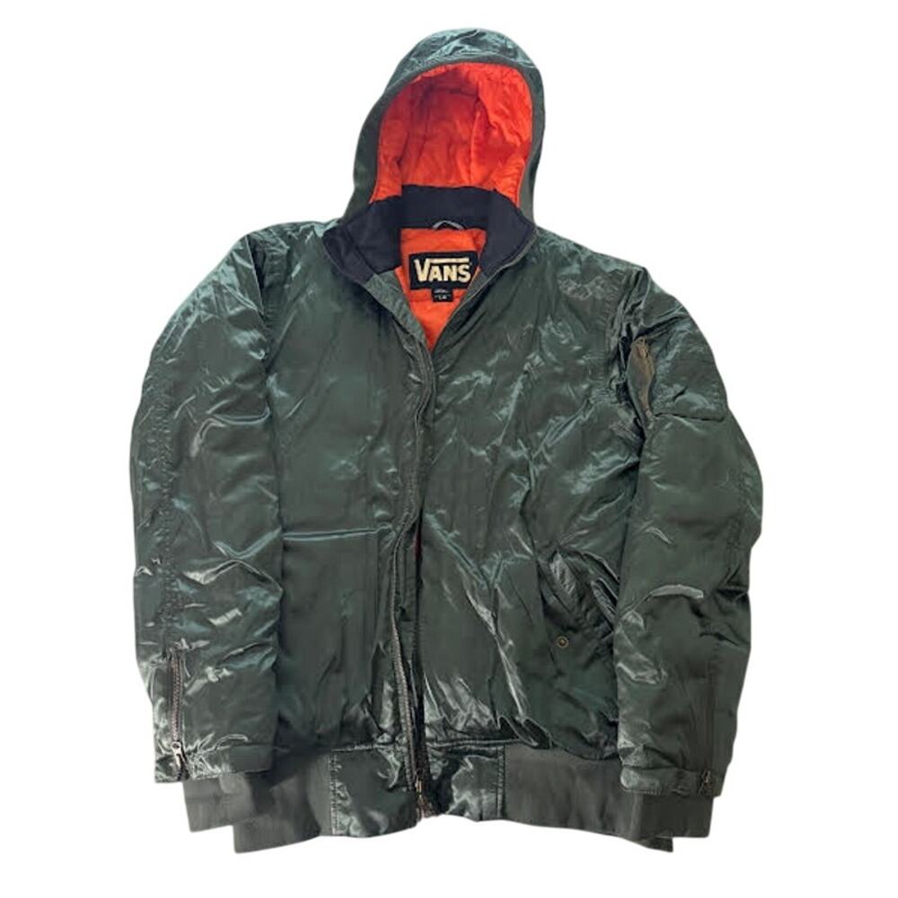 Vans Off The Wall - Reversible Hooded Bomber Jacket